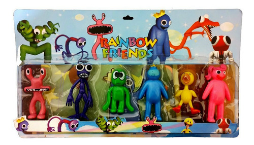 Rainbow Friends Set X 6 Amigos Del Arco Iris Roblox
