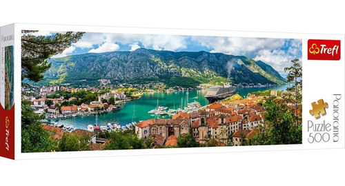 29506 Bahía Kotor Montenegro Trefl Rompecabezas 500 Piezas