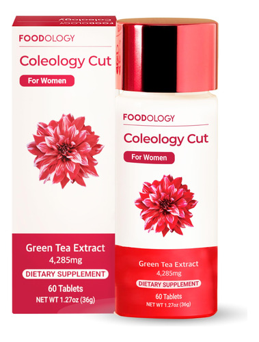 Foodology Coleology Cut (paquete De 1-60 Tabletas, 30 Dias) 