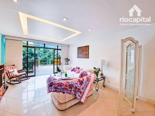 Imagem 4 de 30 de Cobertura Com 5 Quartos À Venda, 400 M² Por R$ 3.450.000 - Barra Da Tijuca - Rio De Janeiro/rj - Co0227