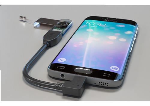 Imagen 1 de 1 de Cable Otg Adaptador Microusb Usb Para Mobil Codigo De Barra