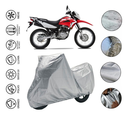 Cover Impermeable Moto Para Honda Xr150 Lek