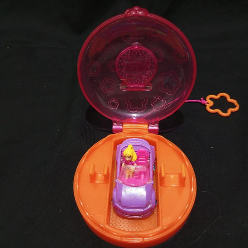 Mini Polly Pocket Con Carro