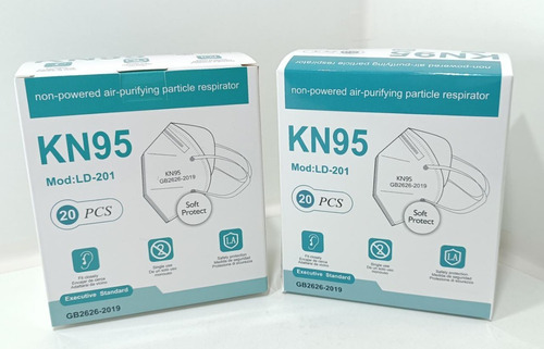 Mascarillas Kn95 Pack 200 Und ,5 Capas, Gb2626-2019/fda Y Ce