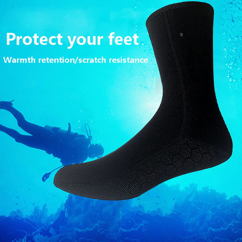 1 Par De Calcetines De Buceo De 5 Mm, De Neopreno, Playa, Su