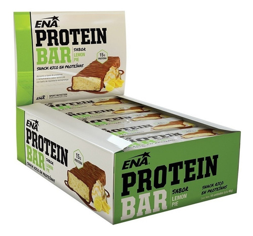 Energy Bar 16 Uni Ena Sport Proteína Barra Lemon Pie