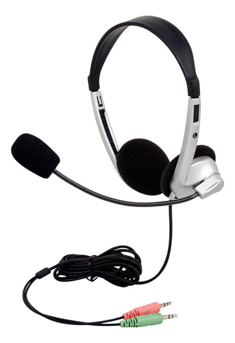 Auricular Estereo Microfono Para Escuela Color Negro ( 10)