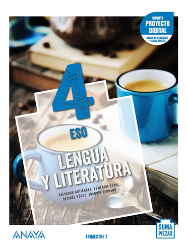 Eso 4 Lengua Y Literatura (and). (trimes... (libro Original)