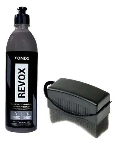 Revox Vonixx Pretinho Selante Pneus 500ml Aplicador Kit