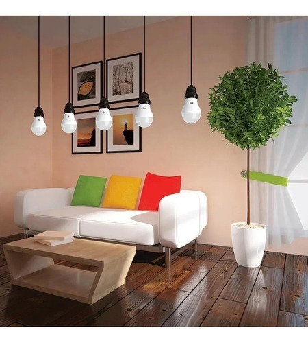 Kit 10 Lâmpada Bulbo Led 12w Branco Frio 6500k Kian Luz Branco-frio