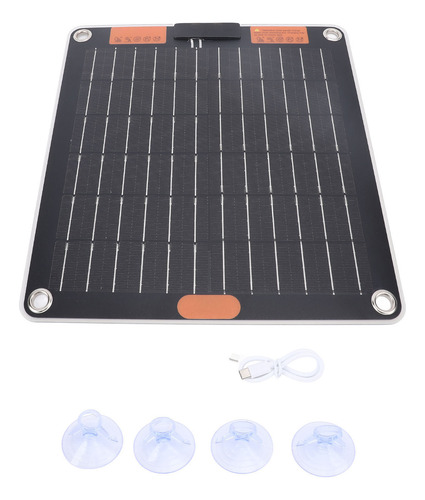 Panel Solar De 10 W Con Puertos Duales Tipo C