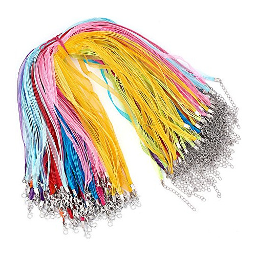 100 Hilos De Cinta Multitrama Collares De Bisutería He...