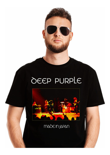 Polera Deep Purple Made In Japan Rock Clásico Abominatron