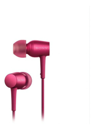 Auriculares In Ear Sony High Resolution Mdr-ex750ap Color Rosa