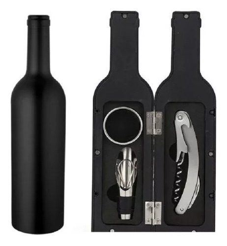 Set Sacacorchos Estuche Pequeño Vino Botellas Abridor