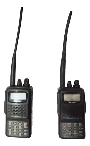 Yaesu Radio Vhf Uhf Ft-60r Kit 2 Radios Usados Dual Band Ht