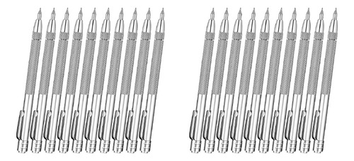 20 Peças De Escriba De Carboneto De Tungstênio Com Ímã De Al