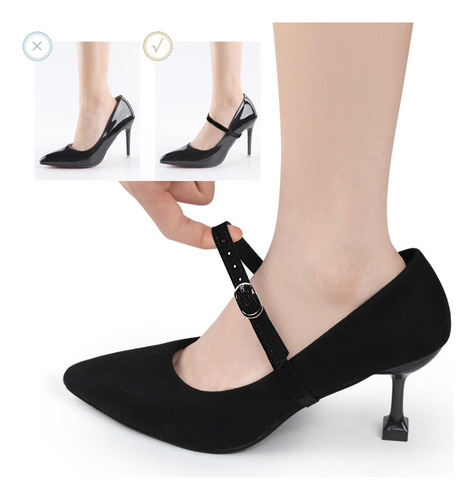 4 Zapato Correa Fijador Corbatas Zapatos Banda Tacones Altos