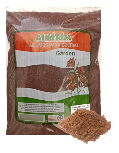 Fibra De Coco Sem Adição De Adubo Animais Pets Terrário 10 L