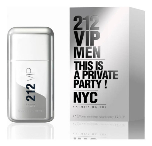 212 Vip Men 50 Ml Edt Hombre