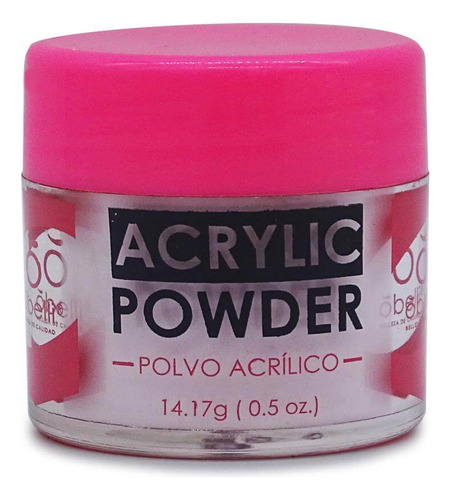 Polvo Acrilico Obelli 1/2oz Rosa