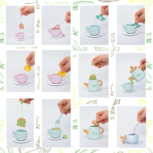 Juego De Té Para Niñas,juguetes De Té De Madera,juego De