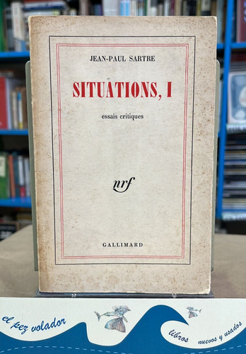 Situations I - Jean-paul Sartre