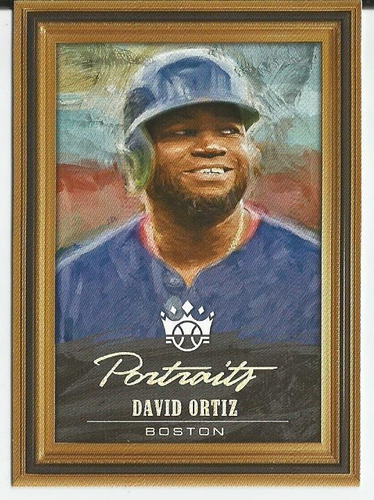 2018 Panini Diamond Kings Portraits David Ortiz Red Sox