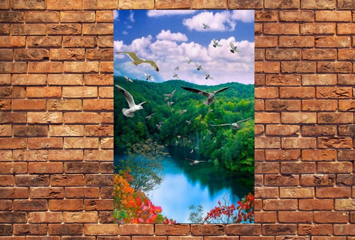 Vinilo Decorativo 20x30cm Paisaje Naturaleza Foto M9