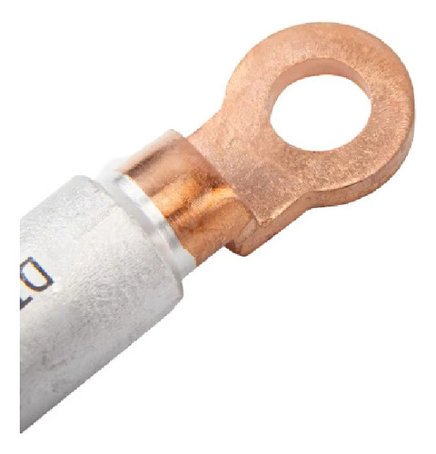 Terminal Bimetálico 16mm Identacion Profunda Ojal Ø8.5 Tbcin Color Plateado Voltaje Nominal 400v