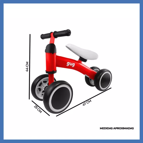 Bicicleta Bebe Equilibrio Andador Infantil Baby Bake Sem Pedal