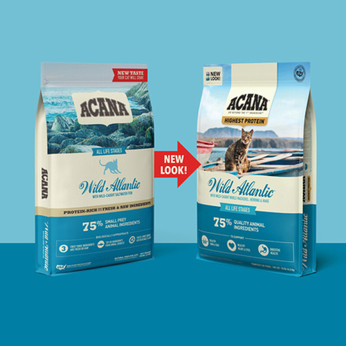 Acana Wild Atlantic Para Gatos 4,5 Kg Saco