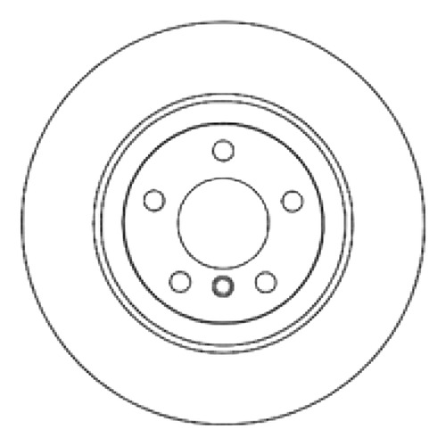 Disco Freno Del (332mm) Bmw X5 E70 11-14