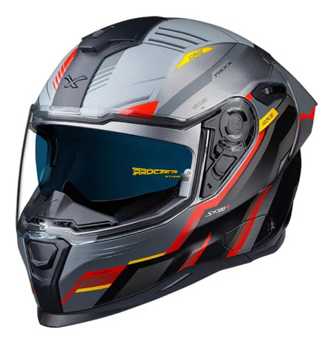 Casco Integral Nexx Sx.100 R Gridline Certificado