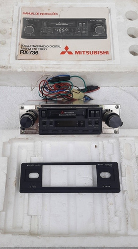 Rádio Toca-fitas Mitsubishi Rx-736 Zero Na Caixa