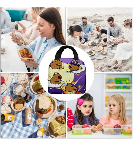 Bolsa De Almuerzo Aislante Para Capibara De Gran Capacidad,