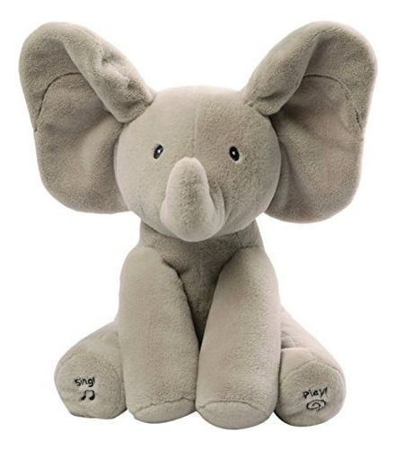 Gund Baby Flappy Animado El Elefante Peluche De Juguete