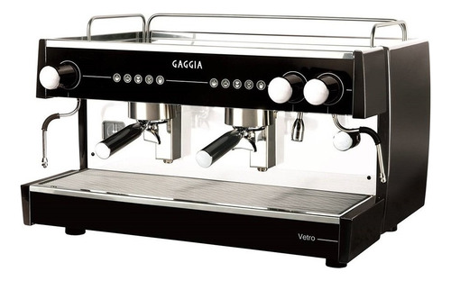 Máquina De Café Gaggia Vetro Com 2 Grupos 220v Profissional