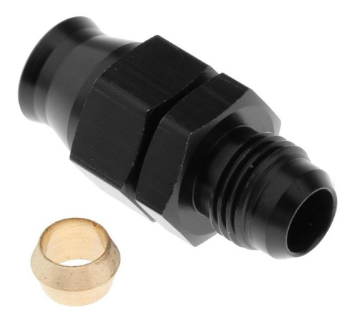 Cnc Aluminio 5/16 8mm Tubo A 6 An Macho Adaptador Con