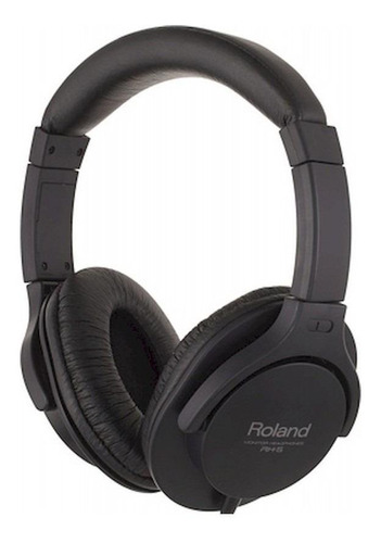Imagem 1 de 4 de Fone de ouvido over-ear Roland RH-5 preto