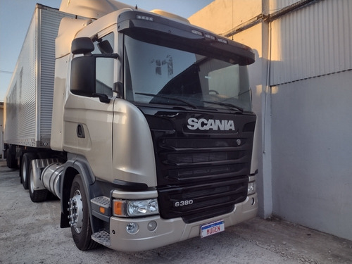 Imagem 1 de 11 de Conjunto Scania G380 6x2 2009+bau Randon 2009 30 Palets