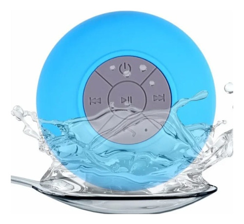 Bocina Portátil Bluetooth Contra Agua Impermeable Baño Viaje
