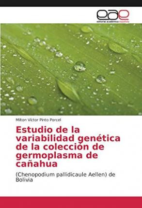 Libro Estudio De La Variabilidad Genetica De La Coleccion...