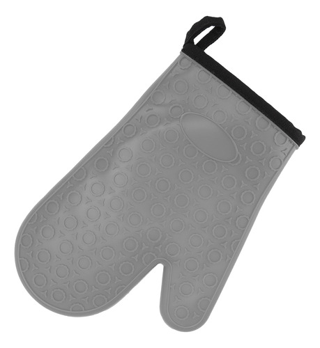 Manopla De Horno Gris Impermeable De Silicona De Alta Temper