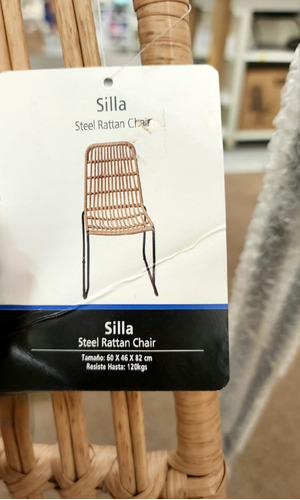 Imagen 4 de 5 de Silla Sillón Importado Interior Exterior Exclusivo Confort!