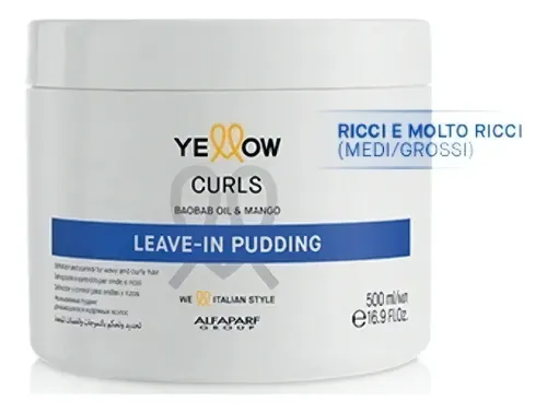 Leave In Pudding Yellow Curls Para Rizos - g a $110