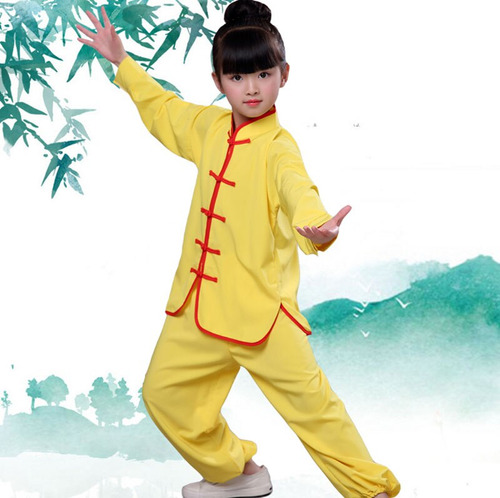 Disfraz De Kung-fu Para Niña, Traje De Uniforme De Taichí Wu