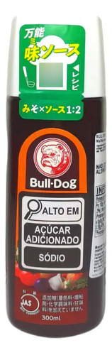 Molho Para Empanados Tonkatsu 300ml Bull Dog Japão