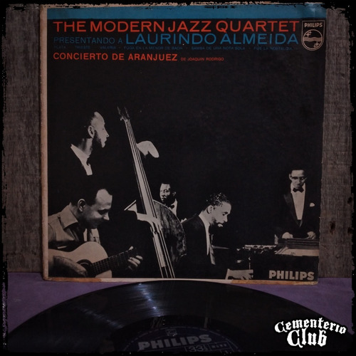 Modern Jazz Quartet Presentando A Laurindo Almeida Vinilo Lp