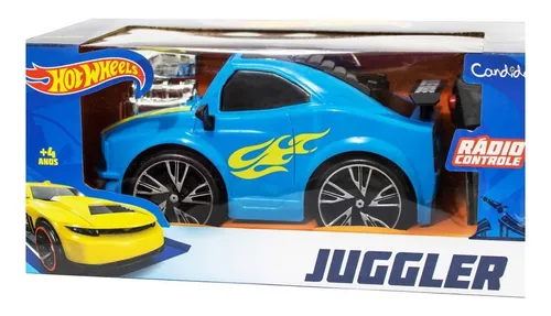 Carrinho - Controle Remoto - 3 Funcoes - HotWheels - Juggler CANDIDE